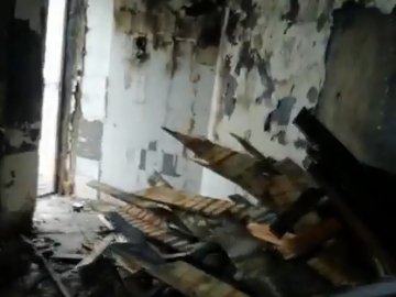 У Луцьку горіла сауна