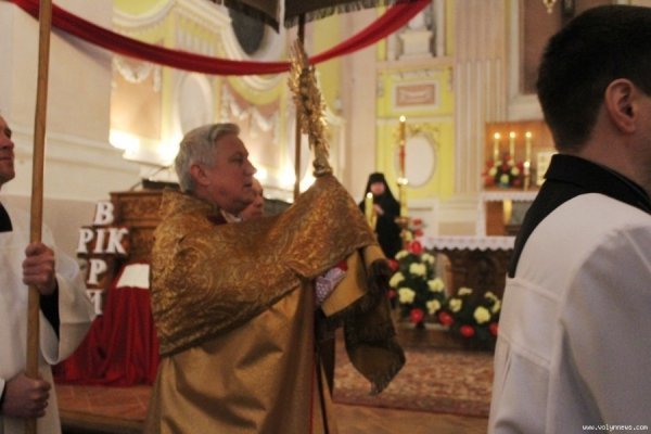 Католицький Великдень у Луцьку. ФОТО