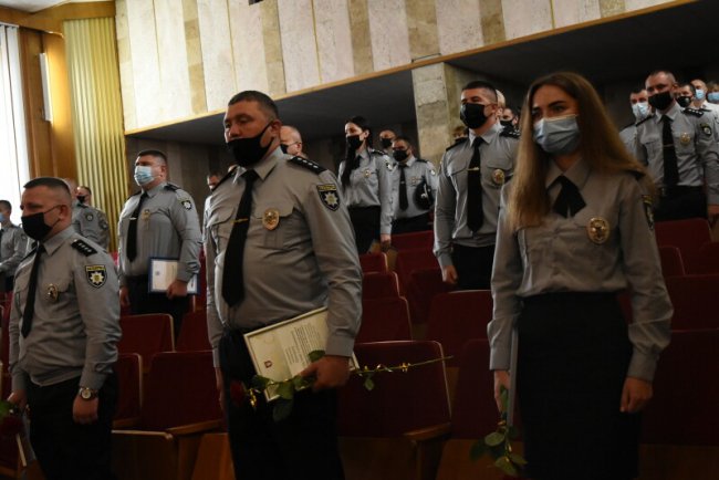 У Луцьку поліцейських привітали з професійним святом. ФОТО