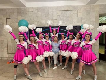 Волинські чирлідерки завоювали «золото» на фестивалі в Одесі