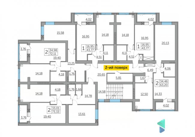 Інвестор продовжив продаж квартир у «Парковому кварталі» за акційною ціною*