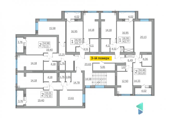 Інвестор продовжив продаж квартир у «Парковому кварталі» за акційною ціною*