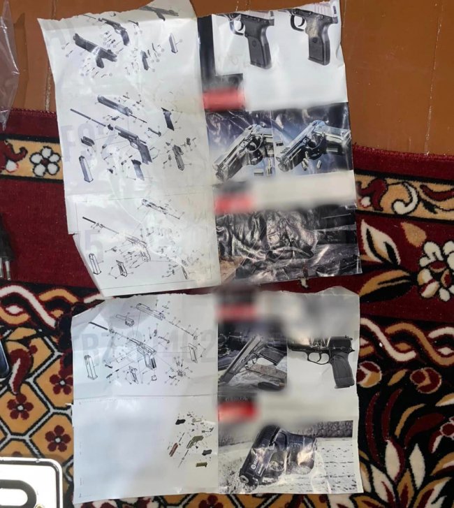 На Волині житель Львівщини торгував вогнепальною зброєю. ФОТО