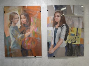 «Осіння палітра»: у Луцьку презентували роботи викладачів художньої школи. ФОТО