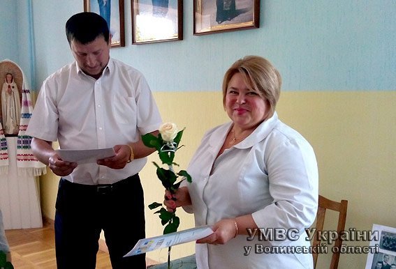На Волині відзначили кращих працівників медичної служби МВС. ФОТО