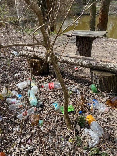 Двох волинян покарають за сміття на березі Стиру. ФОТО