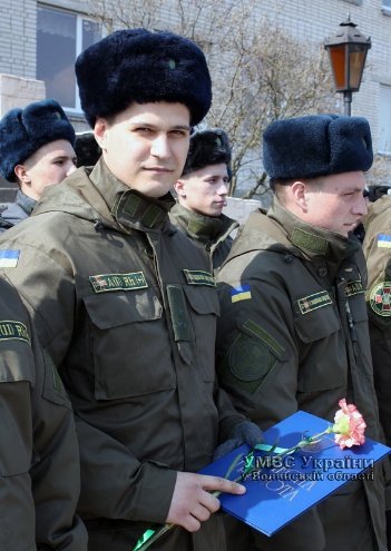 На Волині відзначили кращих нацгвардійців. ФОТО. ВІДЕО