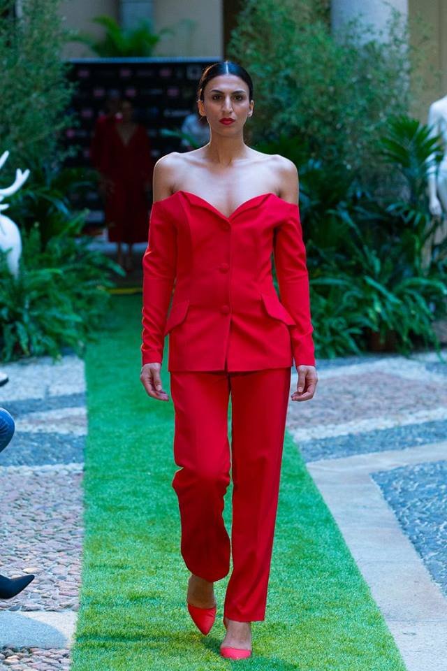 Пристрасна колекція Юлії Федецької на показі в Мілані. ФОТО