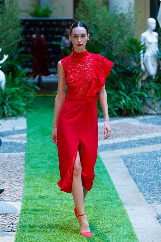 Пристрасна колекція Юлії Федецької на показі в Мілані. ФОТО