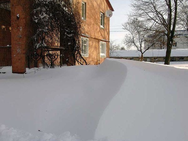 Як замітало Нововолинськ. ФОТО