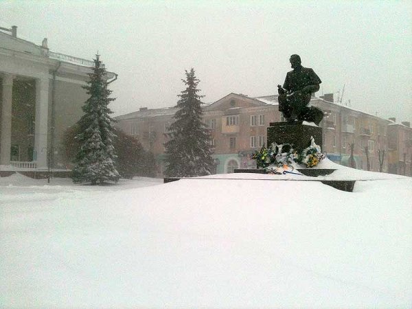 Як замітало Нововолинськ. ФОТО