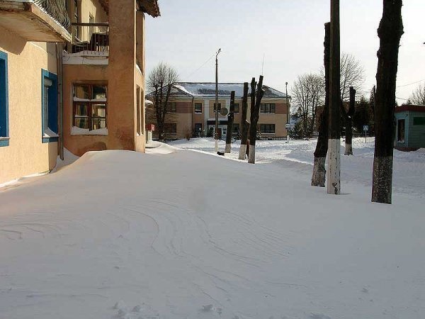 Як замітало Нововолинськ. ФОТО