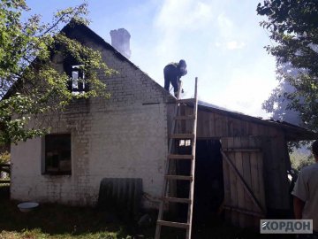 У селі на Волині сталася пожежа