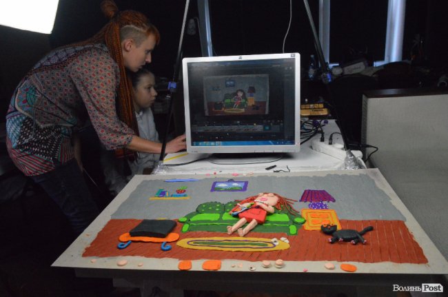 У Луцьку знімають «пластилінову» короткометражку. ФОТО