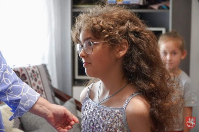 На Волині доньку загиблого Героя привітали із 9-річчям