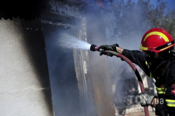 У Греції горять ліси. ФОТО