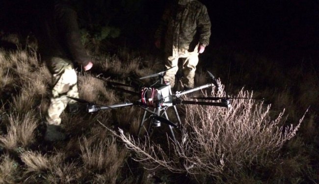 На українсько-польському кордоні спіймали безпілотника  