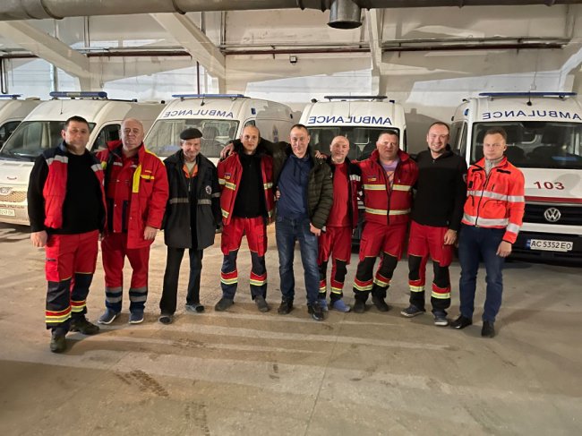 Волинські медики поїхали допомагати жителям Херсонщини. ФОТО