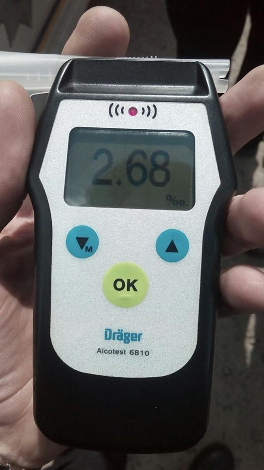 У Луцьку п’яний водій погрожував поліцейським «зв’язками». ФОТО