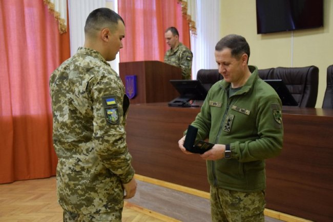 На Волині прикордонники отримали нагороди. ФОТО