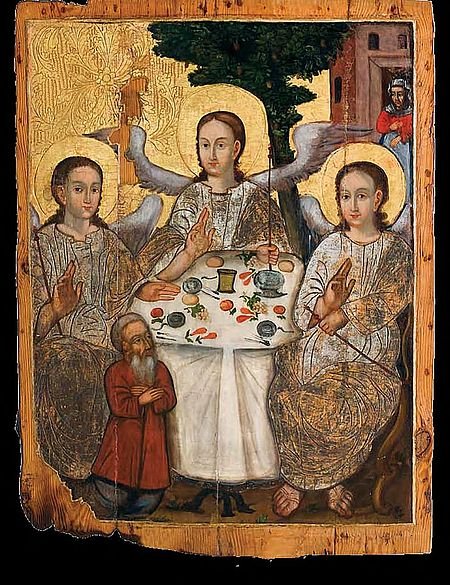 Унікальний образ Старозавітної Трійці презентують у Музеї волинської ікони. ФОТО