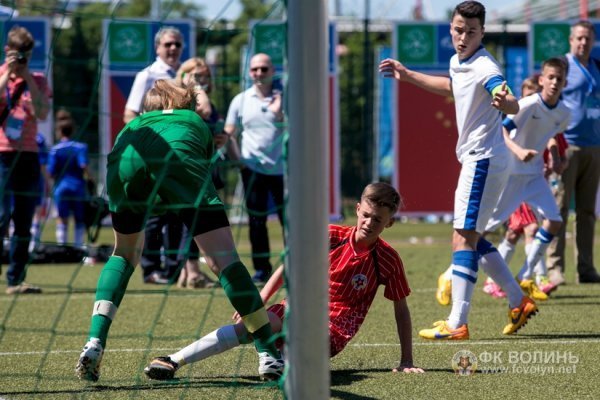 Юні волинські футболісти грали футбол у Берліні. ФОТО
