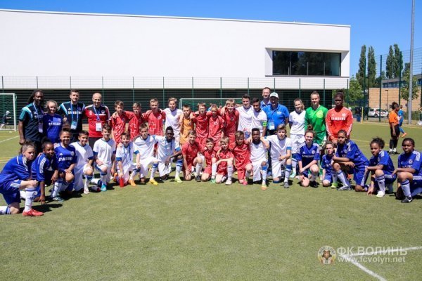 Юні волинські футболісти грали футбол у Берліні. ФОТО
