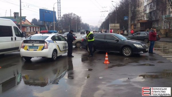 У Луцьку не поділили дорогу «Део Ланос» та «Тойота». ФОТО