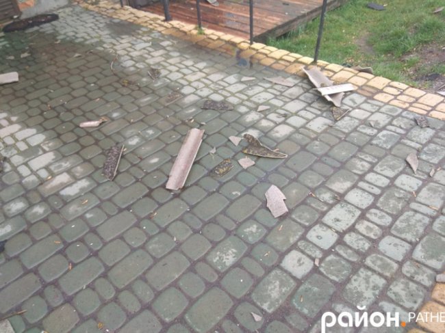 Буревій наробив лиха у райцентрі на Волині. ФОТО