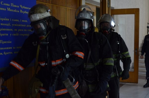 У СНУ ‒ умовна пожежа. ФОТО. ВІДЕО