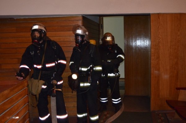 У СНУ ‒ умовна пожежа. ФОТО. ВІДЕО