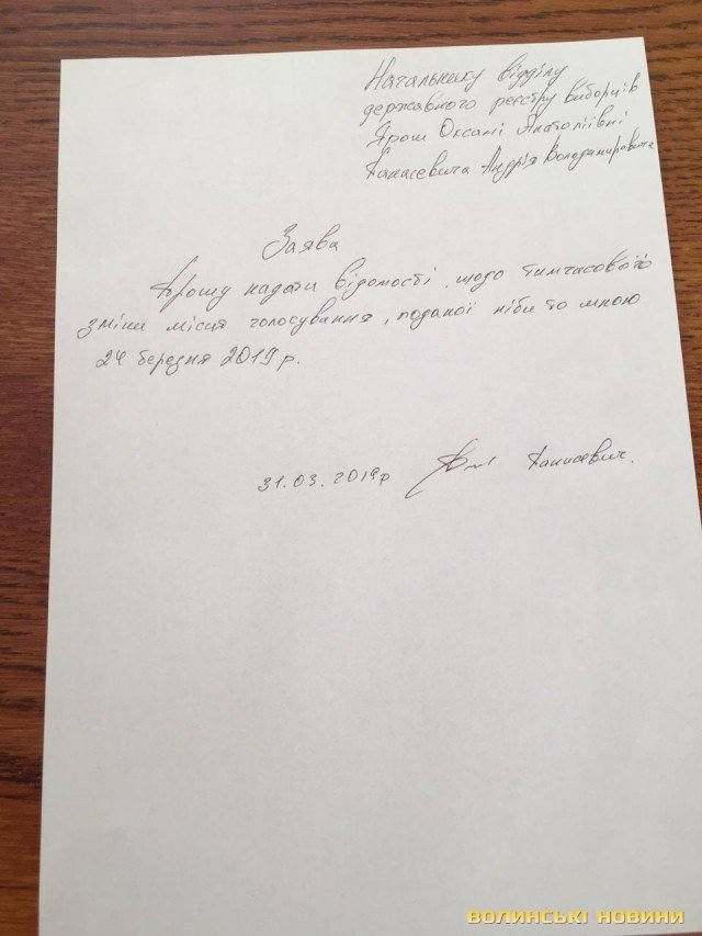 На Волині чоловік не зміг проголосувати через тезку у поліції