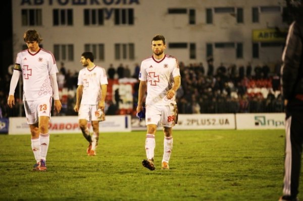 Фото гри «Волинь» ‒ «Динамо»