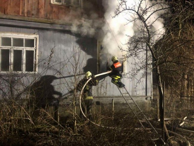 У місті на Волині вночі горів будинок 