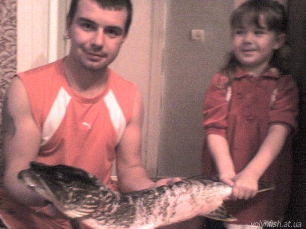 Волинянин упіймав рибу-велетня. ФОТО