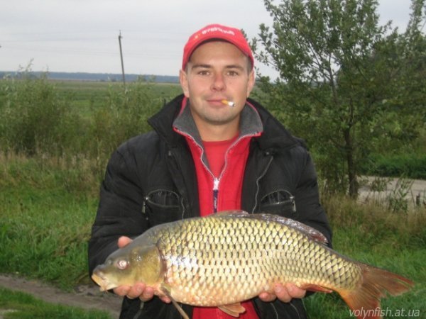 Волинянин упіймав рибу-велетня. ФОТО