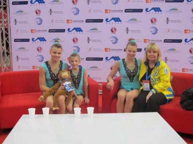 Волиняни з успіхом  виступили на чемпіонаті Європи з акробатики