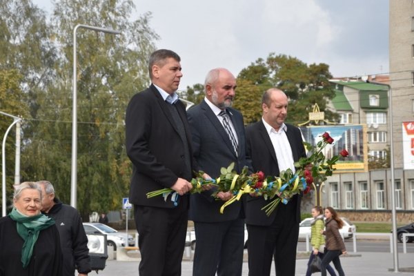 В Луцьку вшанували пам'ять Михайла Грушевського. ФОТО