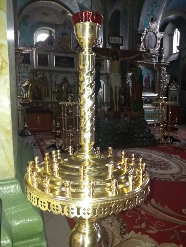 Показали, як у Жидичинському монастирі відреставрували церковне начиння. ФОТО