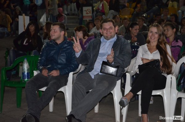 Луцьк дивився французьке кіно і зорепад. ФОТО