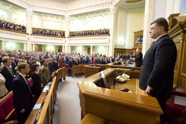 Перше засідання Верховної Ради VIII скликання. ФОТО