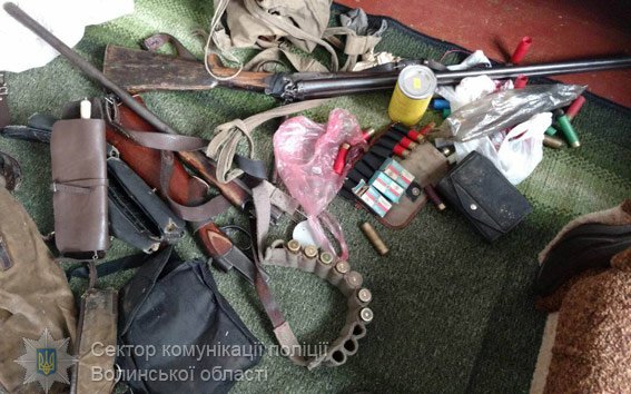 У волинянина вилучили порох та незареєстровані рушниці