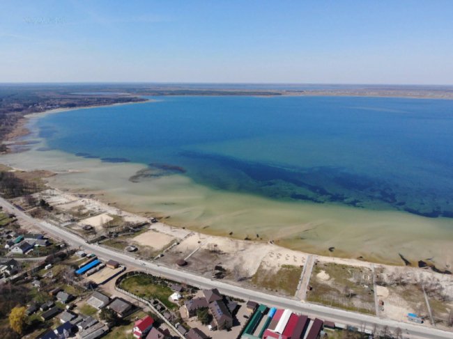 Весняний Світязь і оновлена набережна з висоти пташиного польоту. ФОТО