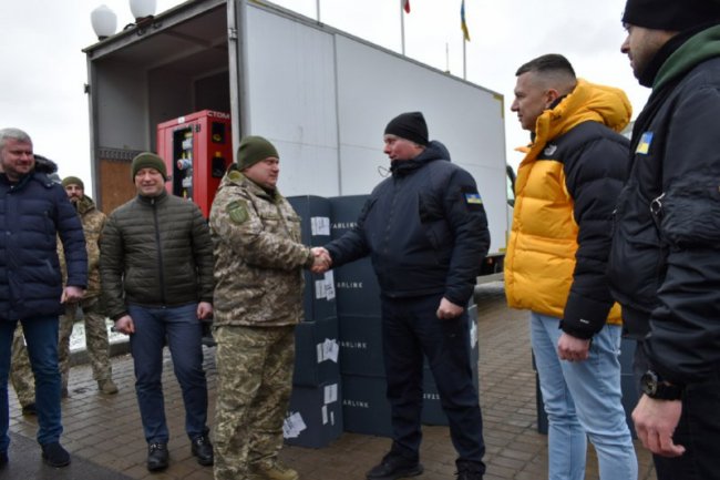 Волинські військові отримали комплекси «Starlink»