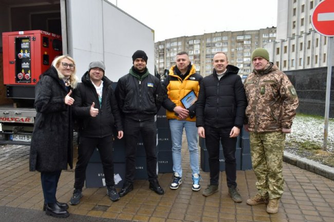 Волинські військові отримали комплекси «Starlink»