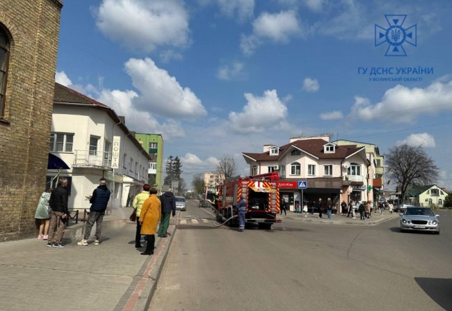 На Волині горів автомобіль. ФОТО