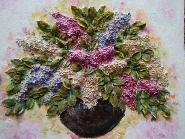 Волинська майстриня ліпить картини з тіста. ФОТО