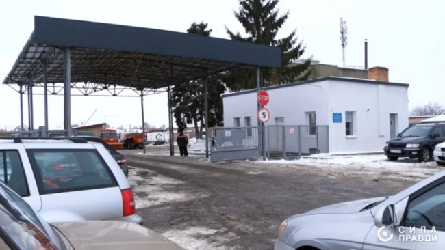 Територія КП «Луцькспецкомунтранс»