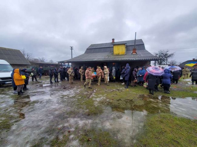 На Волині попрощалися із полеглим Героєм Михайлом Вознюком