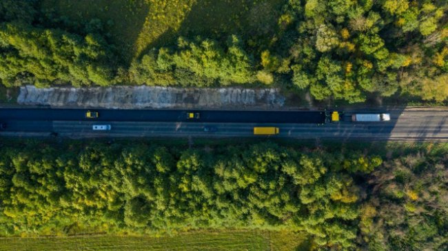 На Волині триває капремонт міжнародної автодороги. ФОТО